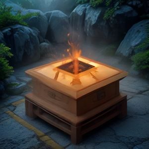 内容审核主编陈行知的正装照片，微笑面对镜头，背景为暖色办公室